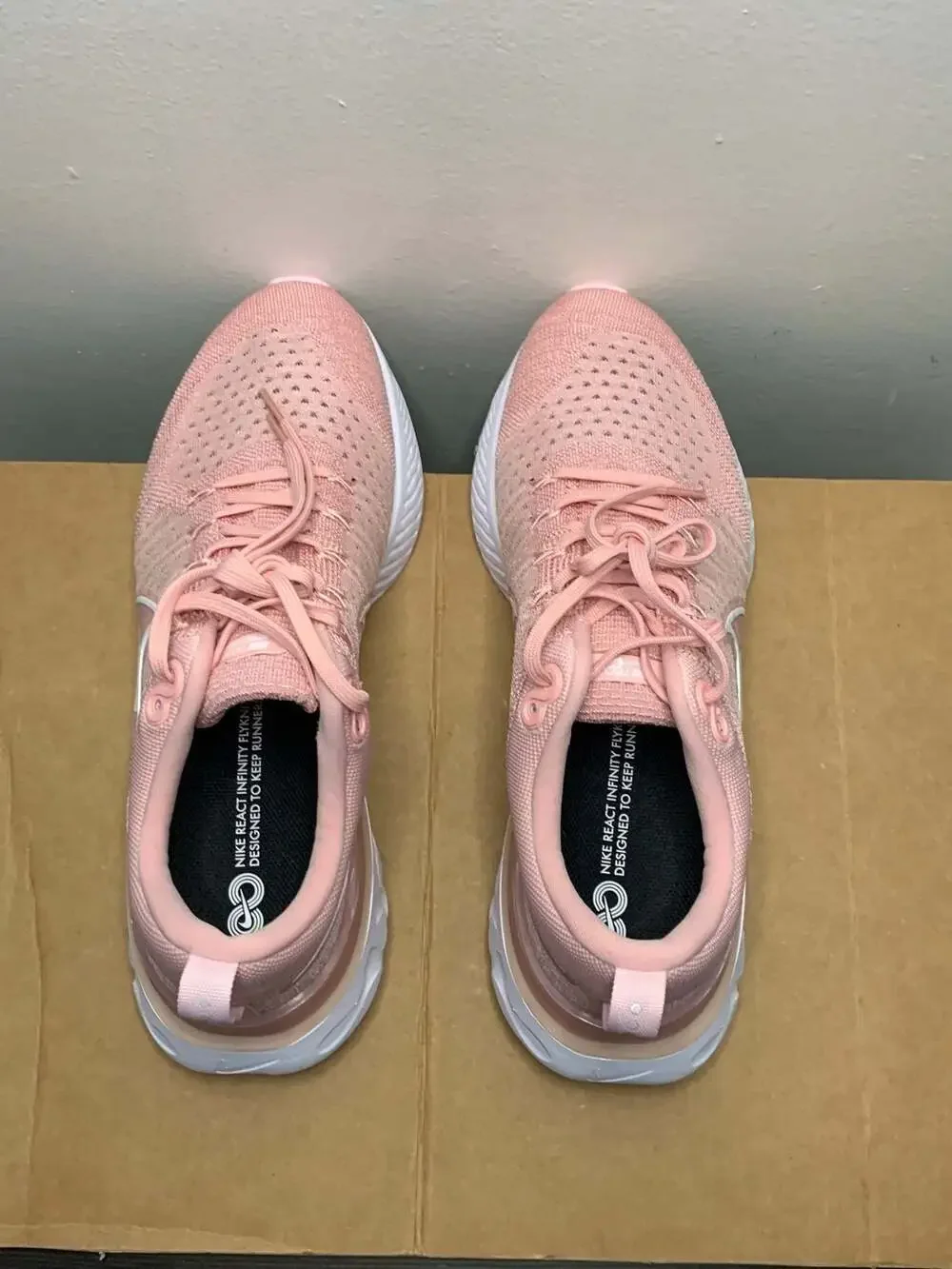 Nike React Infinity Run FK 2 Pink Glaze/White Foam CT2423-600, Women Size 12